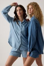 ח. מכופתרת ג'ינס- חלק מסט