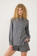 ⁦ח. מכופתרת ג'ינס- חלק מסט⁩ – תמונה ⁦2⁩