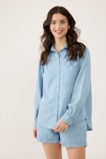 ⁦ח. מכופתרת ג'ינס- חלק מסט⁩ – תמונה ⁦4⁩