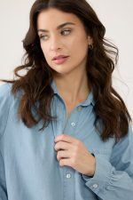 ⁦ח. מכופתרת ג'ינס- חלק מסט⁩ – תמונה ⁦5⁩