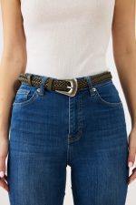 ⁦חגורת נשים PU⁩ – תמונה ⁦2⁩