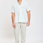 ח. מכופתרת מודפסת