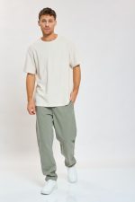 ⁦מכנס ארוג עם גומי⁩ – תמונה ⁦2⁩