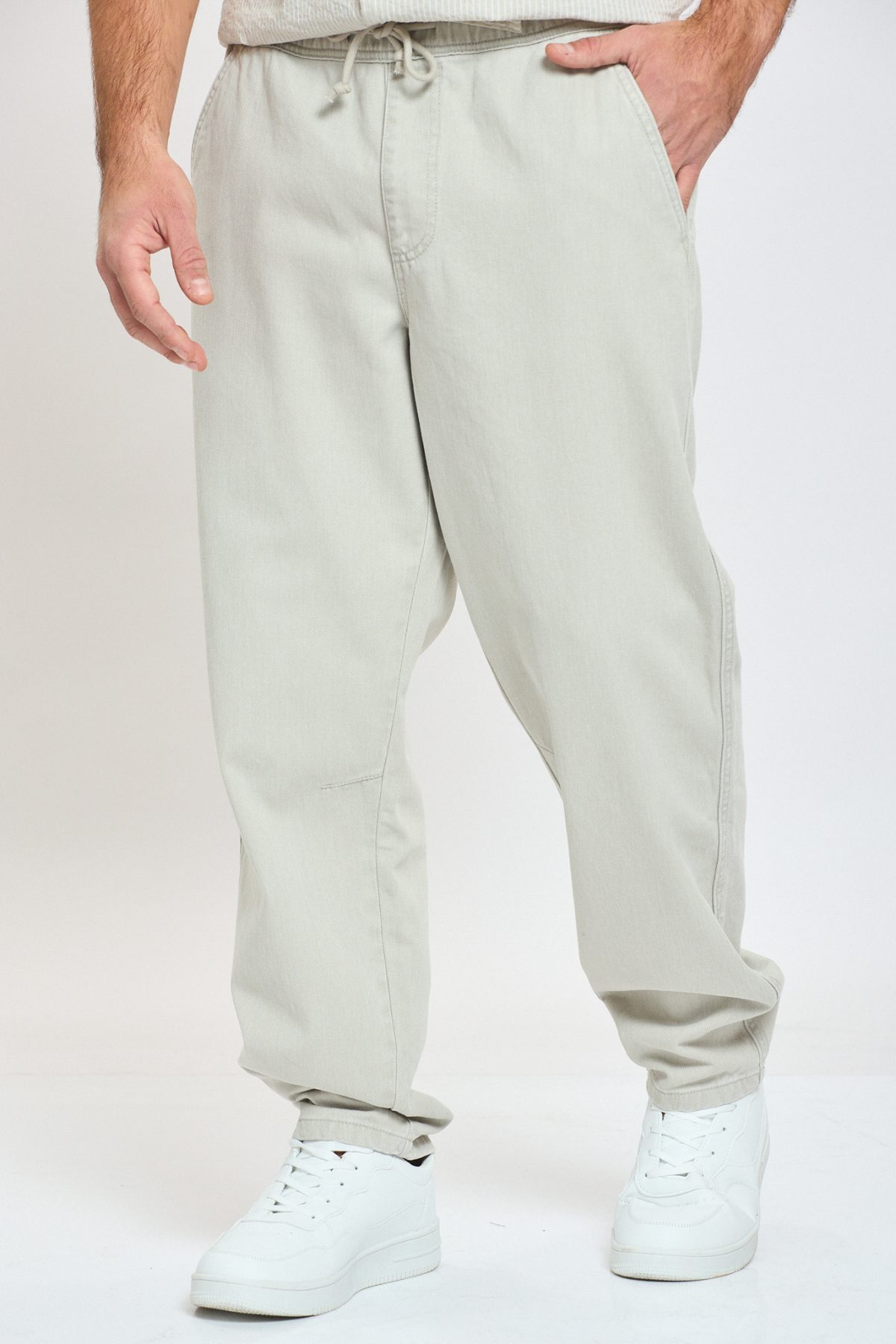 ⁦מכנס ארוג עם גומי⁩ – תמונה ⁦6⁩