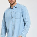 ח. ג'ינס מכופתרת