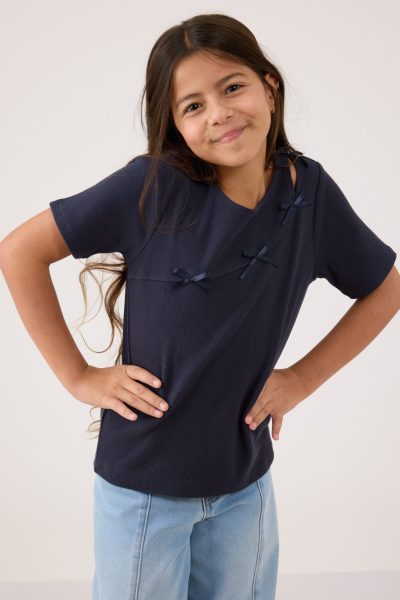 חולצת ריב עם פפיונים