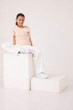 ⁦חולצת ריב עם פפיונים⁩ – תמונה ⁦2⁩