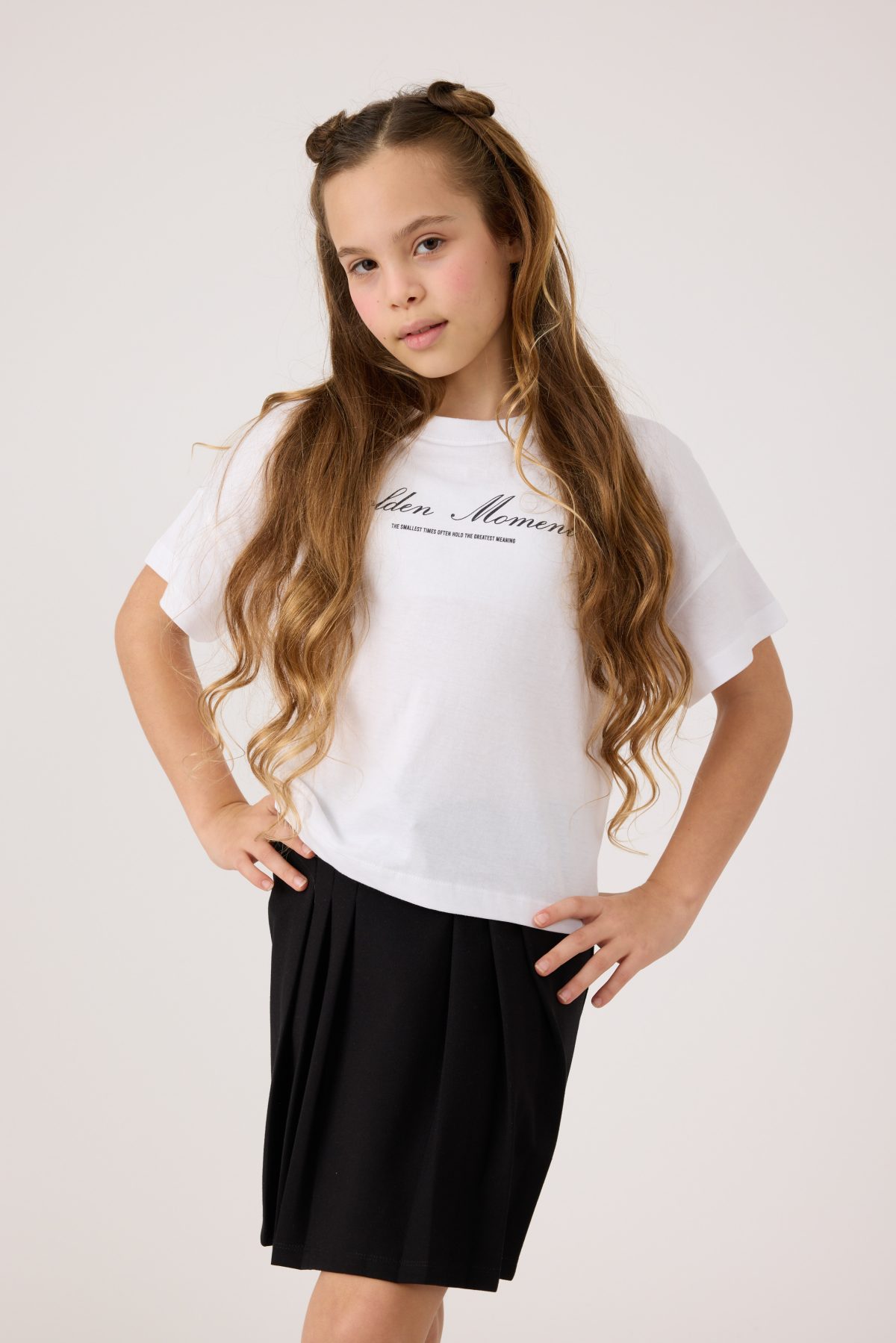 ⁦חולצה רחבה עם הדפס⁩ – תמונה ⁦2⁩