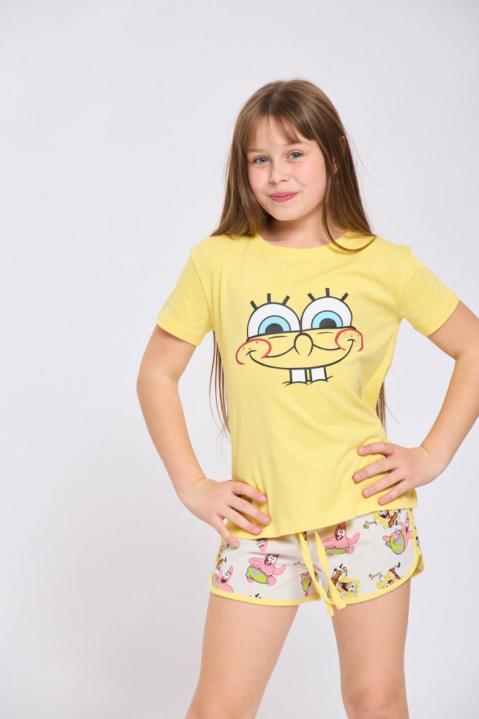 פיג'מה בובספוג בנות