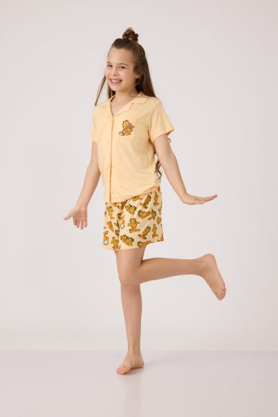 פיג'מה גארפילד בנות