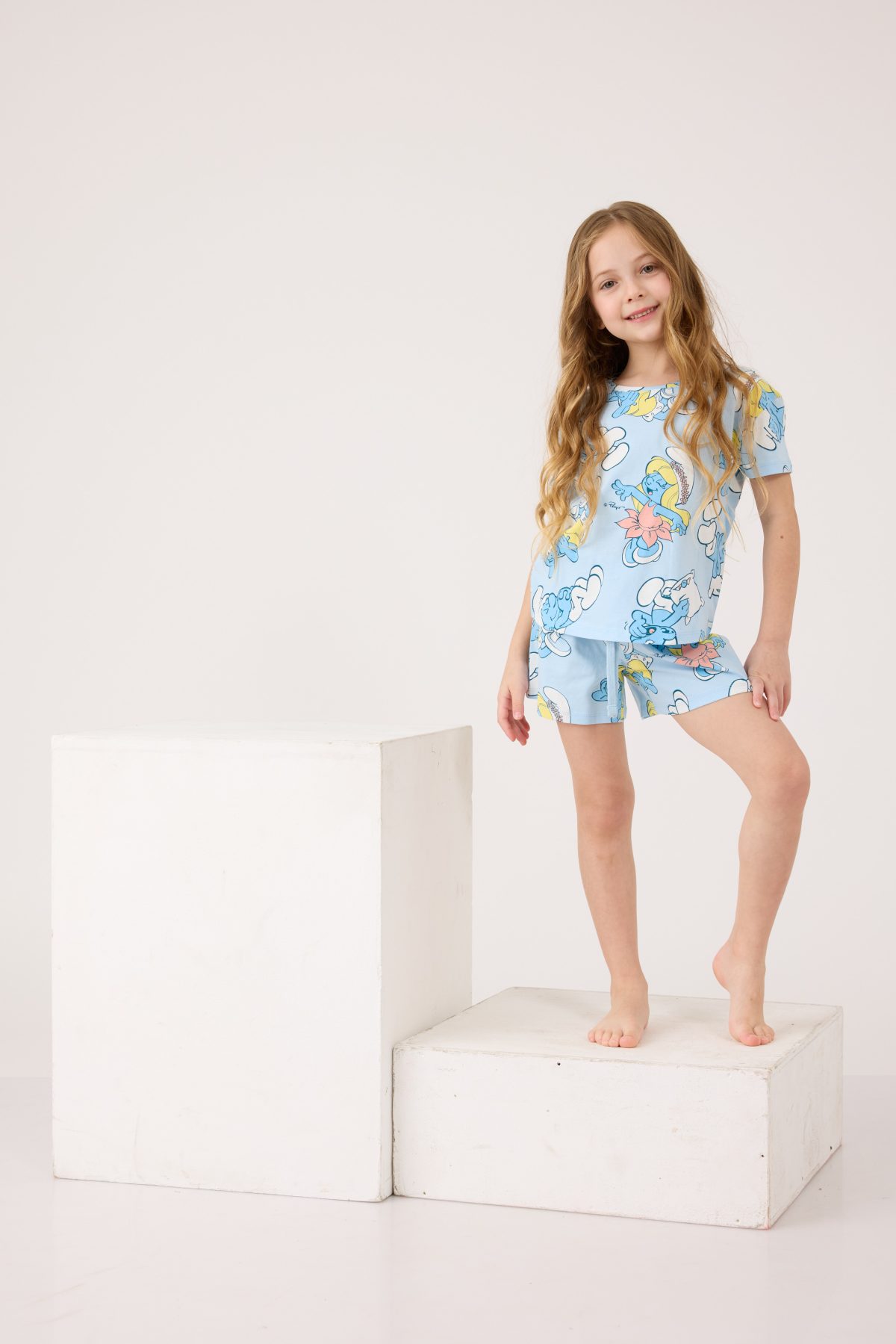 ⁦פיג'מה הדרדסים בנות⁩ – תמונה ⁦5⁩