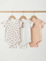 שלישיית בגדי גוף שרוול קצר