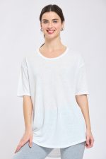 ⁦טוניקה רחבה צווארון U⁩ – תמונה ⁦2⁩
