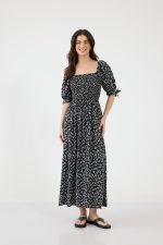 שמלה עם שרוולים נפוחים – תמונה 2