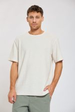 ⁦חולצת טקסטורה Oversize⁩ – תמונה ⁦4⁩
