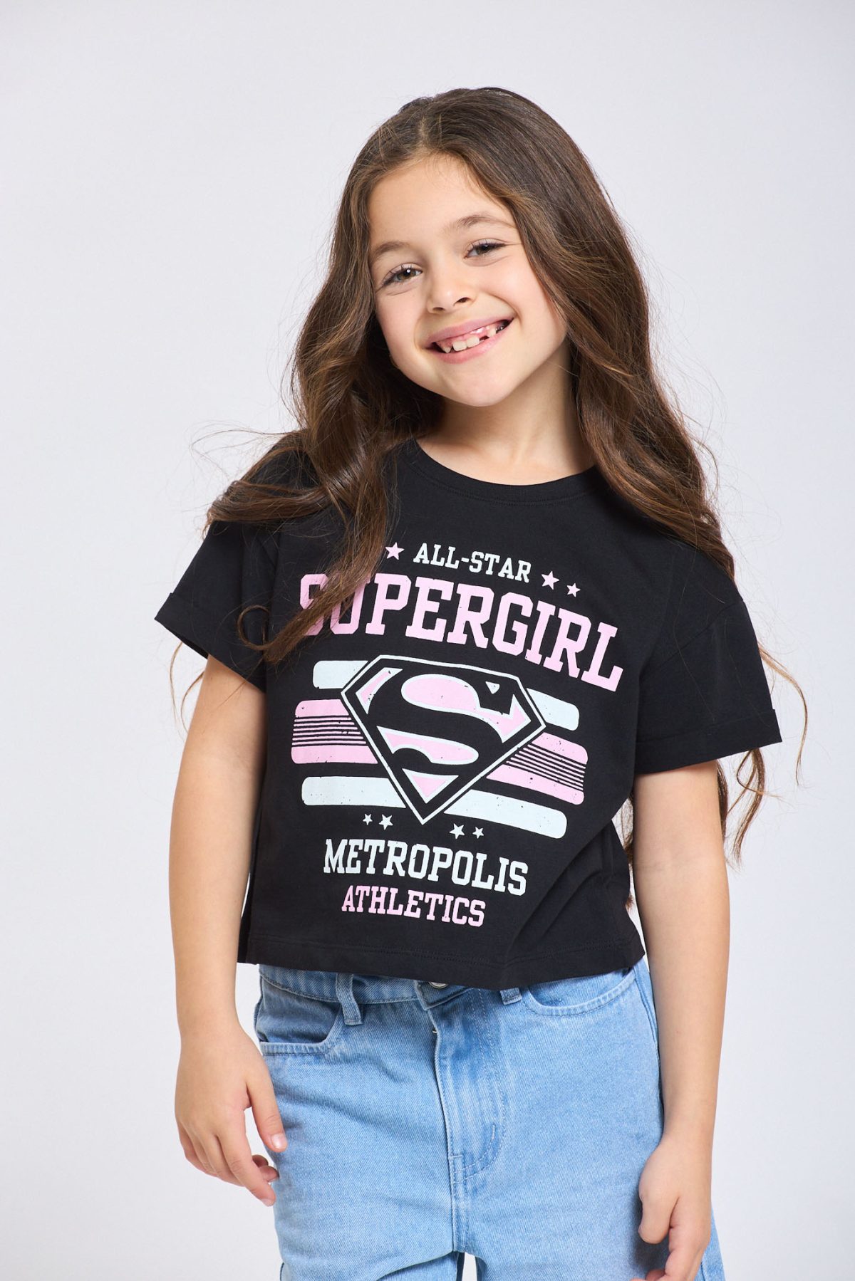 ⁦ח. עם הדפס Supergirl⁩ – תמונה ⁦2⁩
