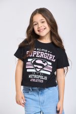 ⁦ח. עם הדפס Supergirl⁩ – תמונה ⁦2⁩