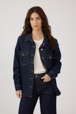 ⁦ג'קט ג'ינס נשים- חלק מסט⁩ – תמונה ⁦4⁩