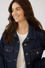 ⁦ג'קט ג'ינס נשים- חלק מסט⁩ – תמונה ⁦5⁩