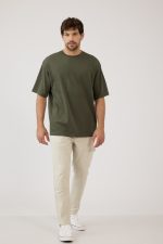 ⁦חולצה קצרה Oversize⁩ – תמונה ⁦4⁩