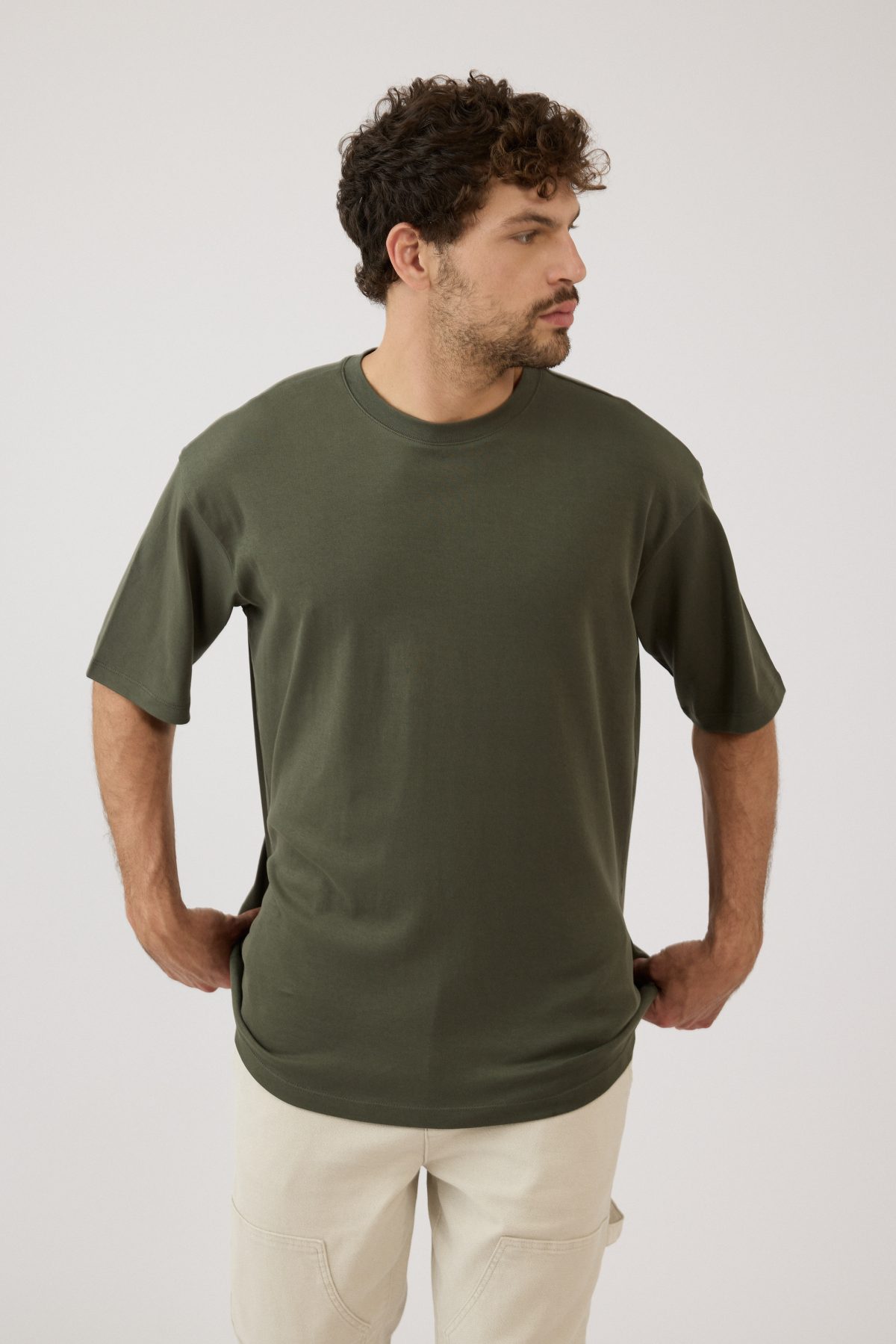 ⁦חולצה קצרה Oversize⁩ – תמונה ⁦5⁩