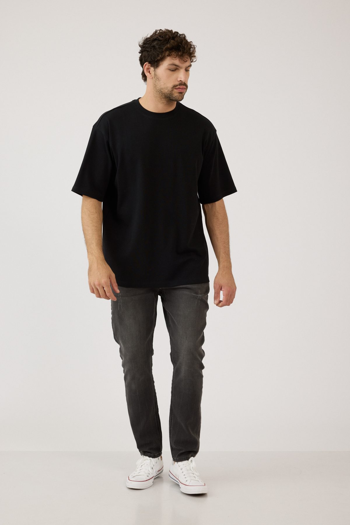 ⁦חולצה קצרה Oversize⁩ – תמונה ⁦6⁩