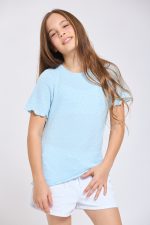 ⁦חולצה עם טקסטוקרה⁩ – תמונה ⁦2⁩