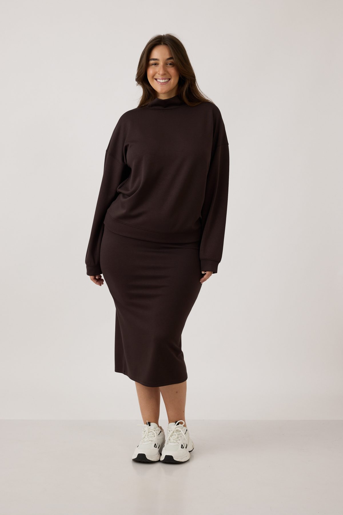 ⁦טופ Oversize צווארון- חלק מסט⁩ – תמונה ⁦5⁩