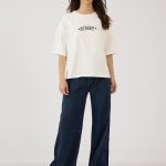 חולצה Oversize מודפסת