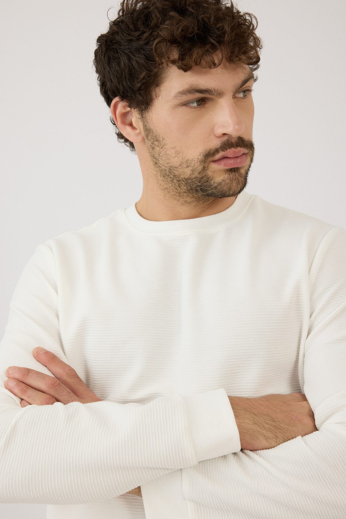 ⁦חולצה ארוכה גברים⁩ – תמונה ⁦3⁩