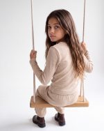 חולצה ארוכה סרוגה -חלק מסט – תמונה 5