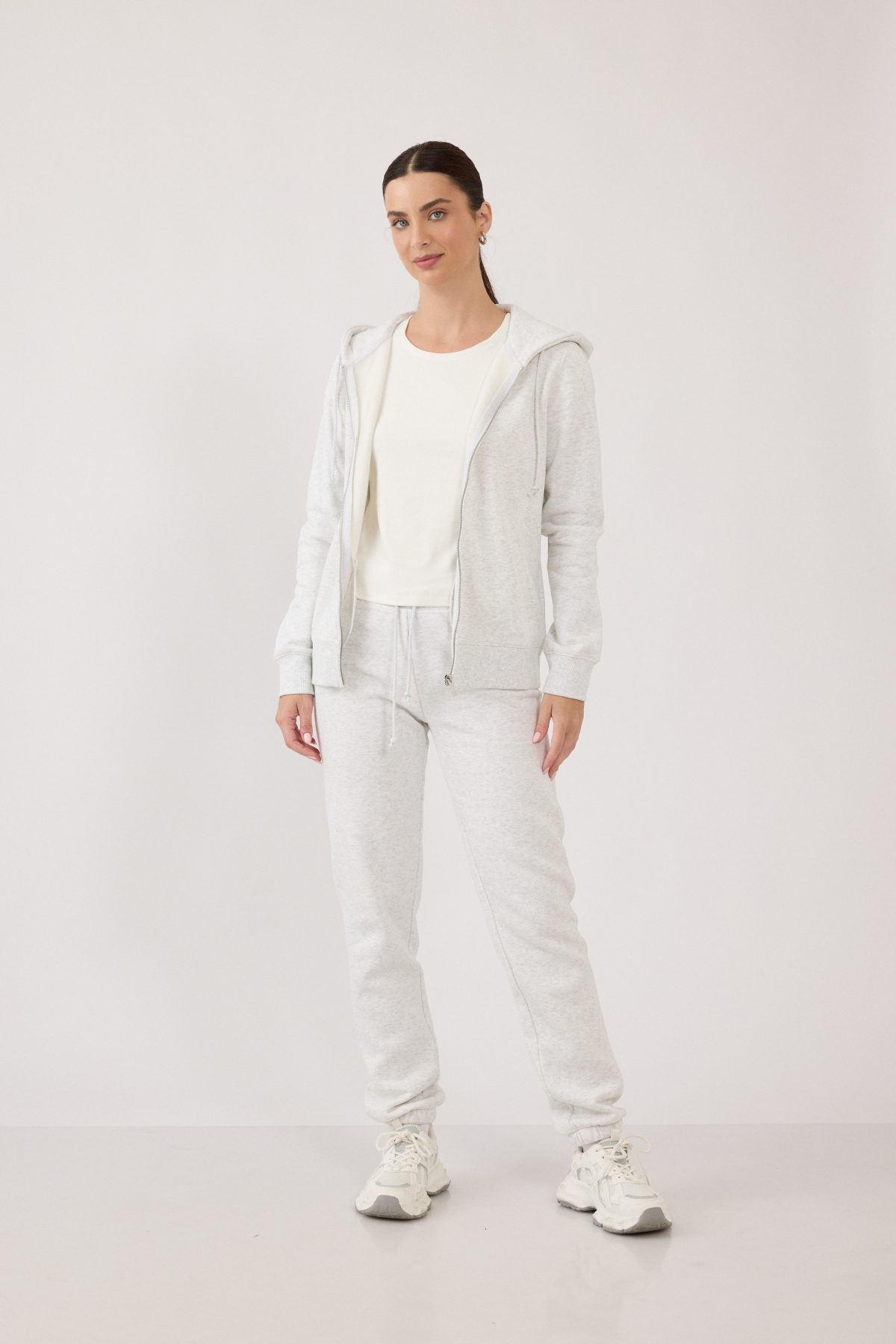 ⁦מכנס פוטר מלאנז' בייסיק⁩ – תמונה ⁦2⁩