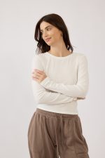 חולצה סרוגה ארוכה – תמונה 2
